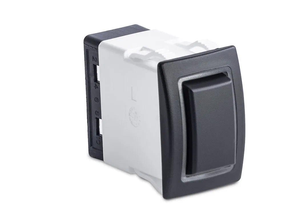 RK40620G – SIERRAMARINE Multi Purpose Switch, On-Off 12 Volt DC 20 Amp Rocker Switch Rectangular Green Illuminated Bl...
